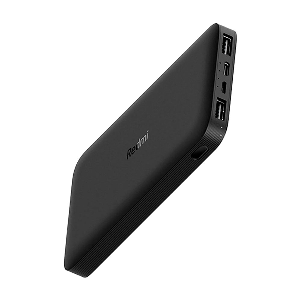 Carregador Portátil Redmi Power Bank 10000mAh Xiaomi Preto