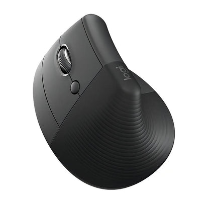 Mouse Ergonomico Sem Fio Logitech Lift Left (P/ Canhotos) Vertical Usb Grafite Wireless / Bluetooth - 910-006467