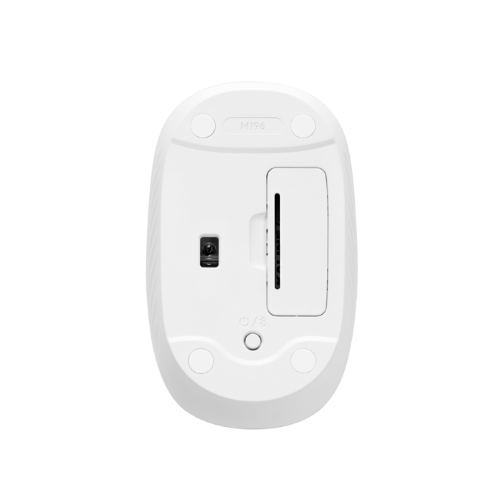 Mouse Sem Fio Logitech M196 Branco - 910-007457