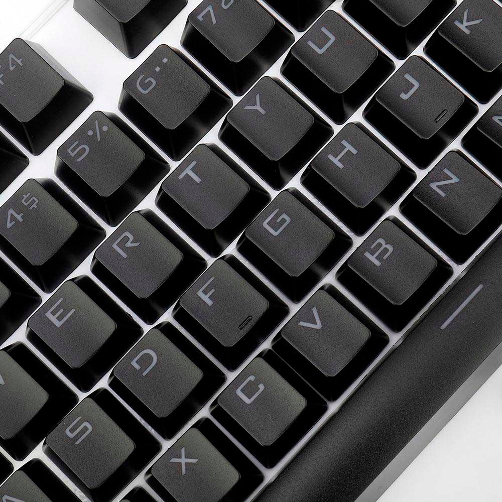 Conjunto de Keycaps Redragon Double Shot Preto - A108