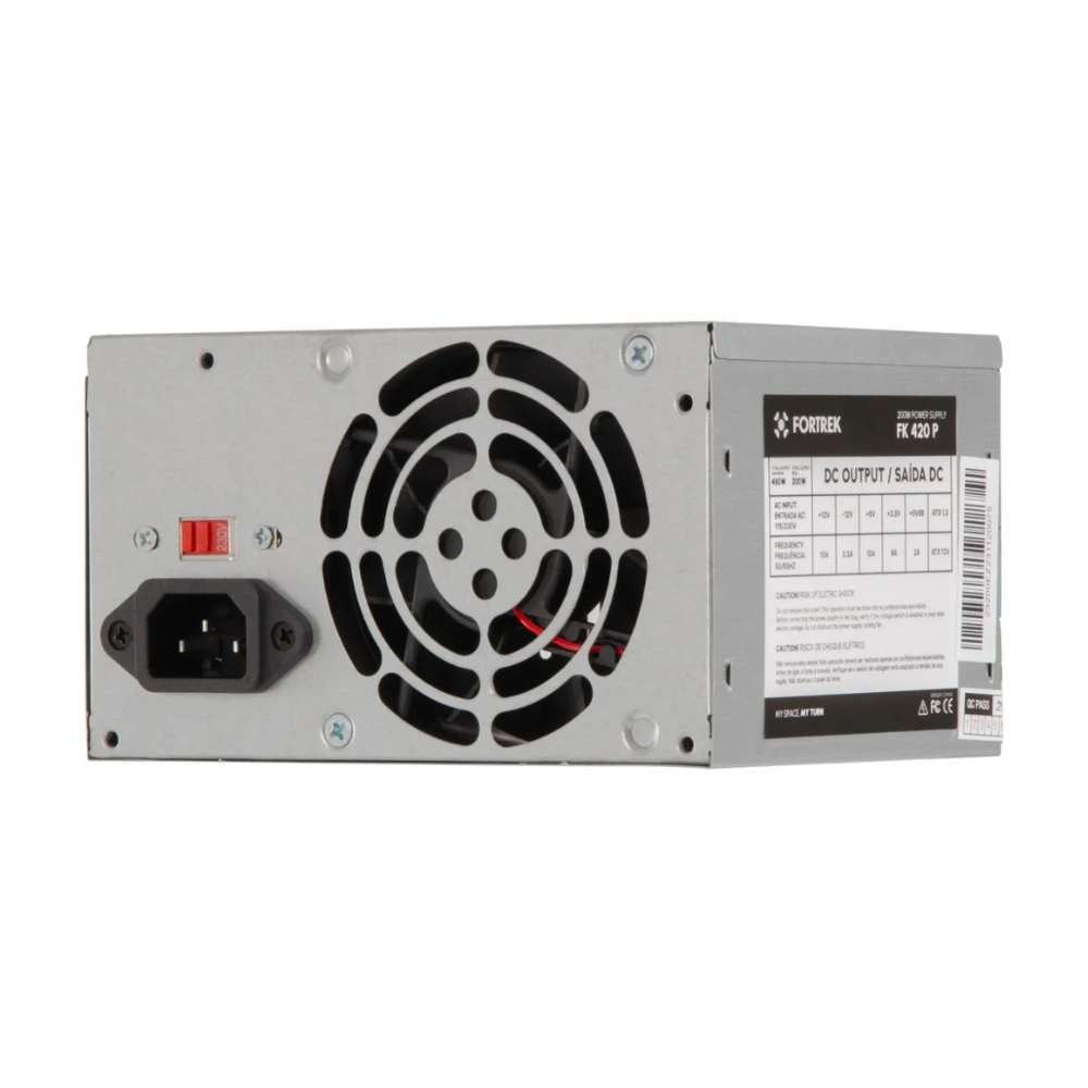 Fonte Atx 200w Fortrek Pws-2003