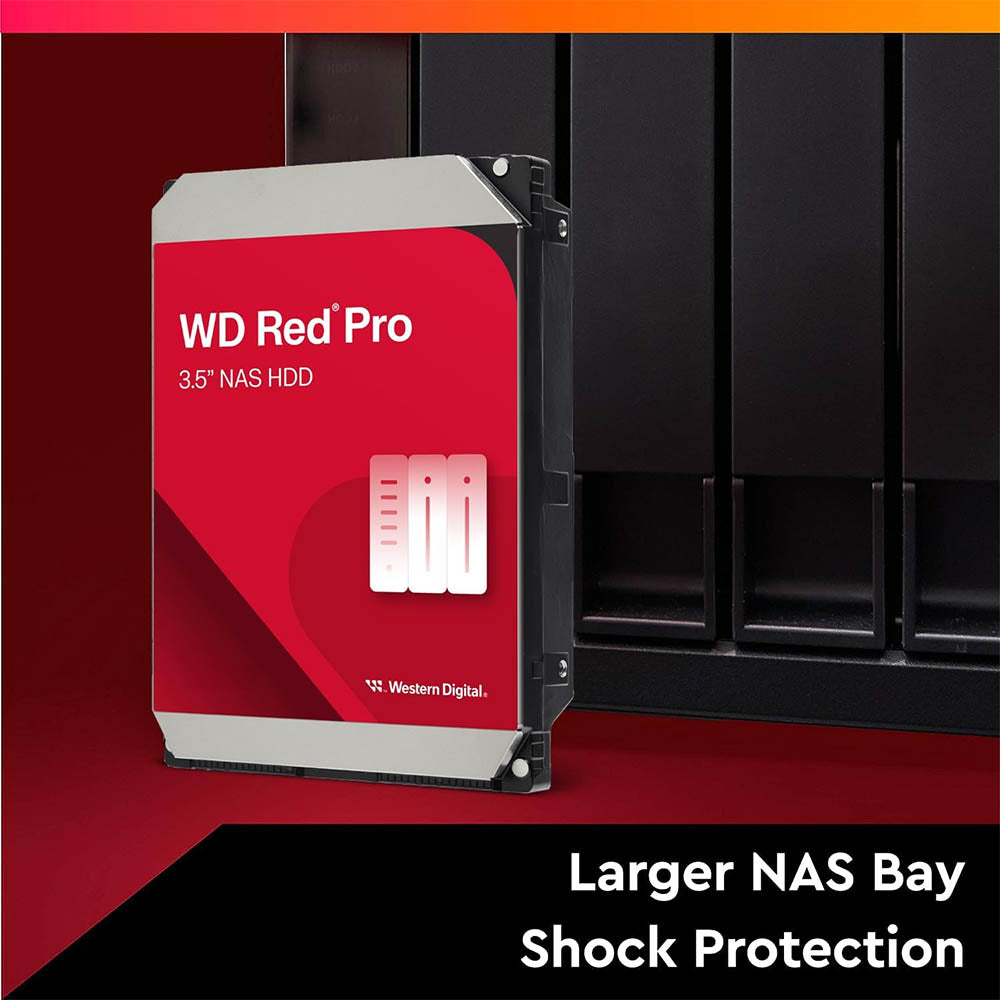 Hd Para Servidor Nas 8tb Western Digital Wd Red Pro 3.5 Sata III 6gb/S 256mb - WD8005FFBX