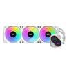 Water Cooler Triple Fan Darkflash p/ Processador White ARGB 360mm  (Intel/AMD) Branco - DO360