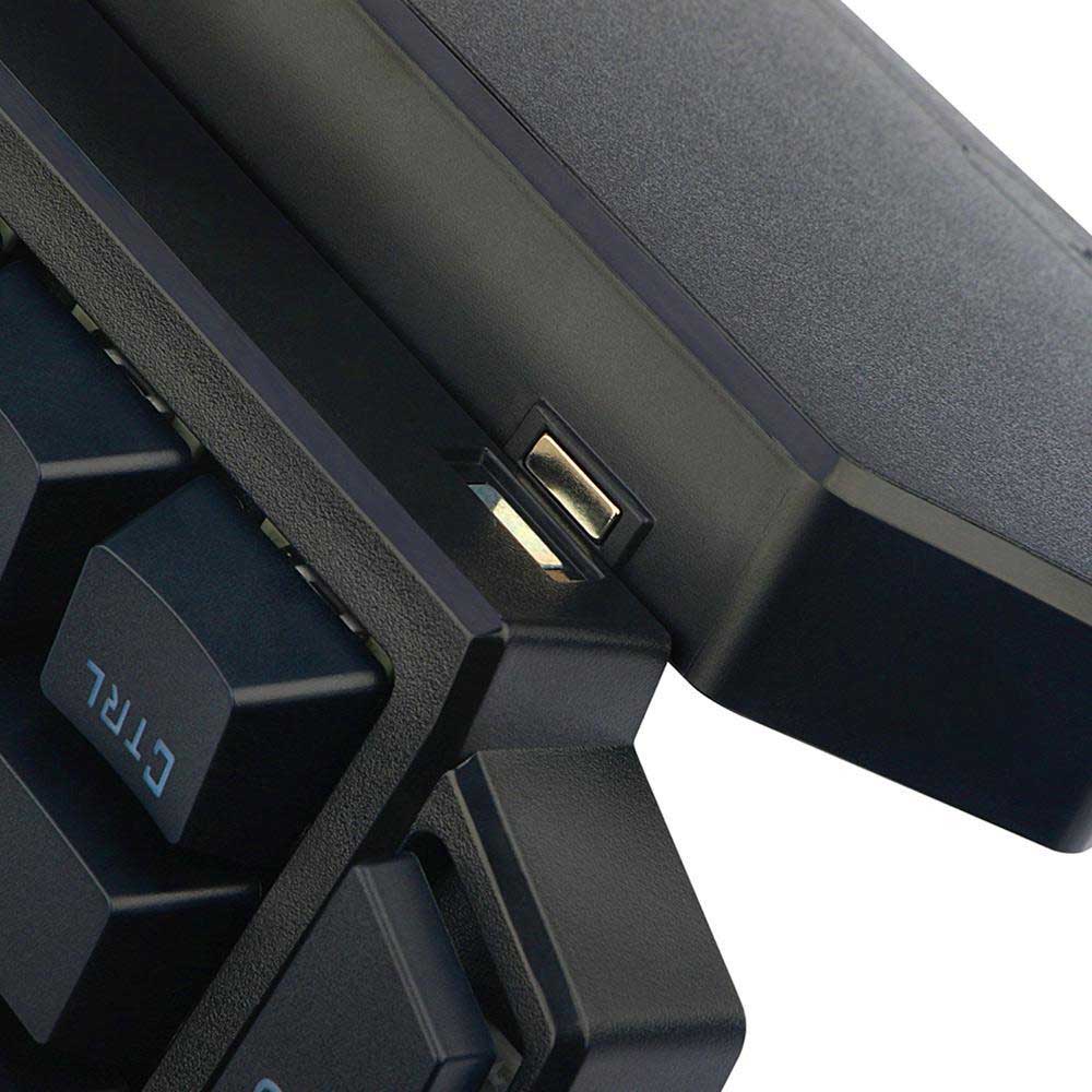 Mini Teclado Gamer Mecanico Redragon Ida Diti RGB Preto - K585RGB