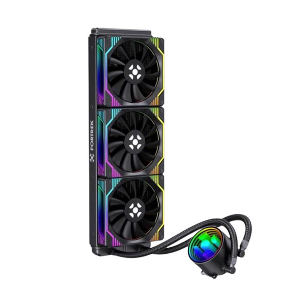 Water Cooler Triple Fan Fortrek Breezy 360mm ARGB Sync (Intel/AMD) Preto - 84962