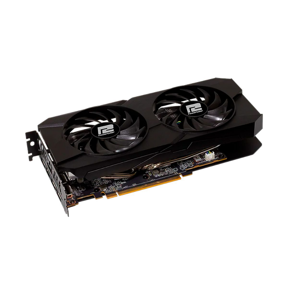 Placa De Video 8Gb RX 7600 Gddr6 AMD Radeon PowerColor Dual Fan 3x Displayport 1x Hdmi - 8G-F/V2