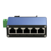 Switch 05 Portas Fast Ethernet Industrial Trilho Din 24V