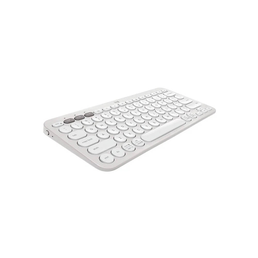 Teclado Sem Fio Multimidia Logitech K380s Bluetooth Branco 920-011790 Truedata