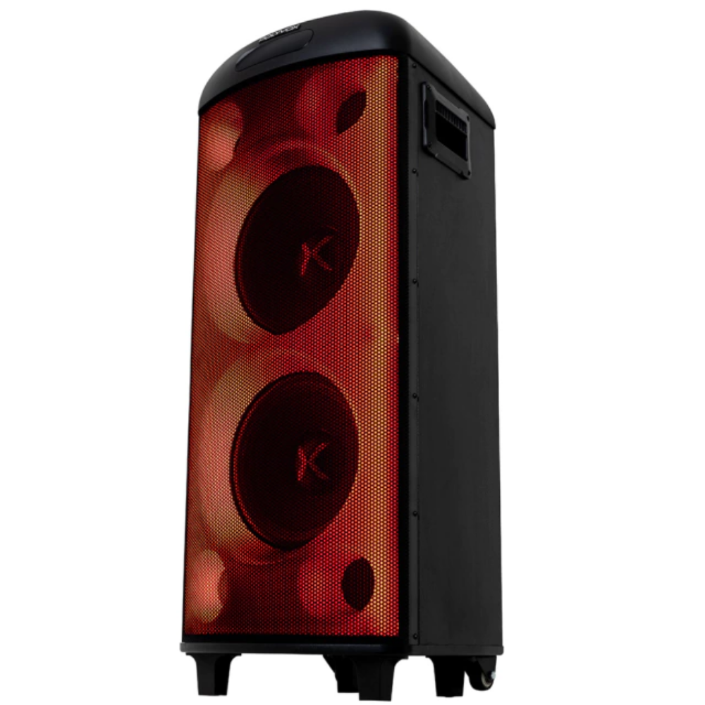 Caixa De Som Bluetooth Polyvox Torre Amplificada 2000W Full Led TWS - XT-990T