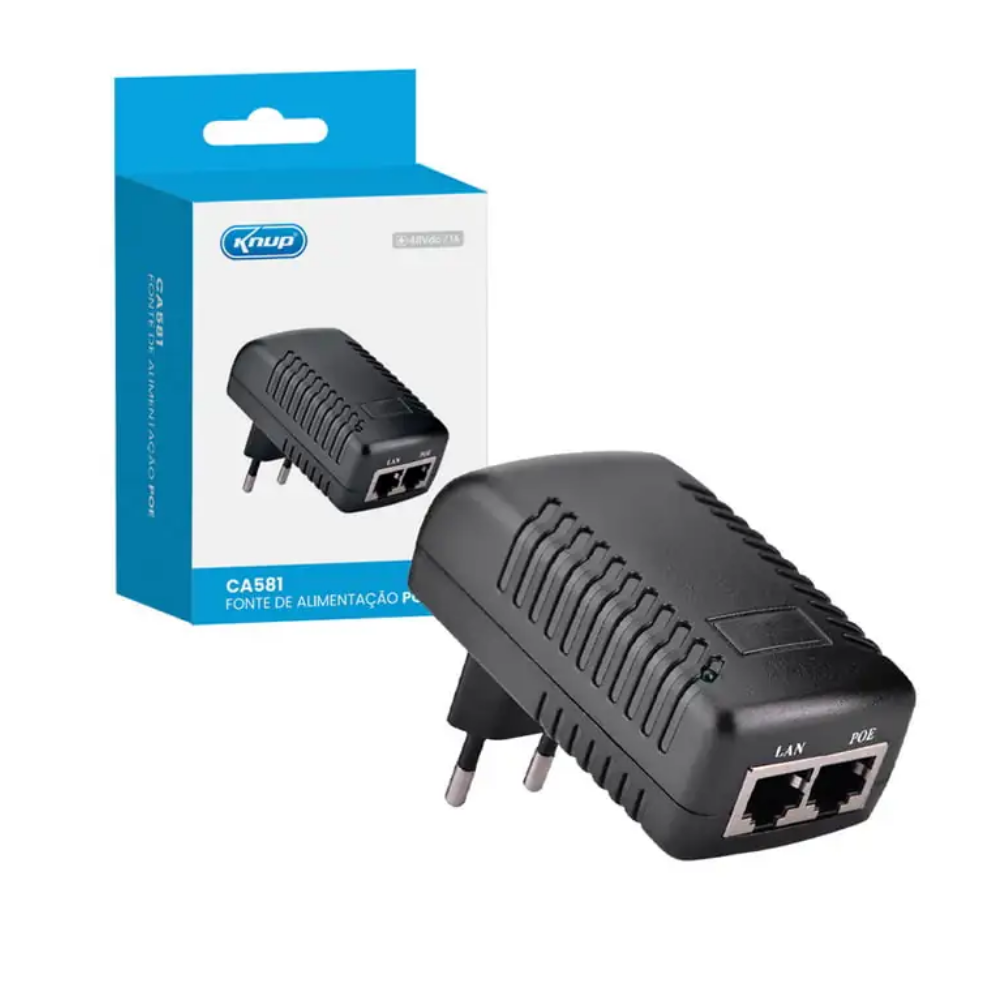 Fonte de Alimentação Poe Compacta 48v 1a Knup - CA581