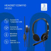 Headset Usb / P3 Multi HF250 Preto - PH467