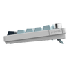 Teclado Gamer Mecanico PCYes Arkeum 75% Switch Red Summit Edition Azul / Branco - AKSM75RBR