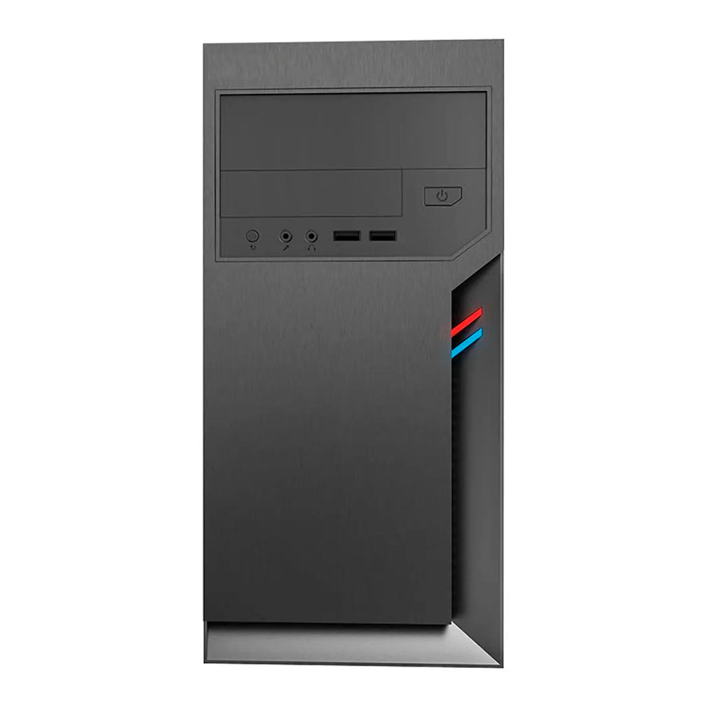 Gabinete Office Matx Rhadium Com Fonte 200w Preto - RHA-GAB-0002