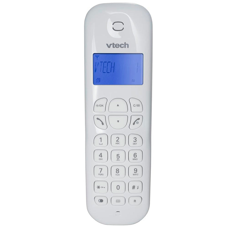 Telefone Sem Fio Vtech Ident Chamada Vt680w Dect6.0 Branco