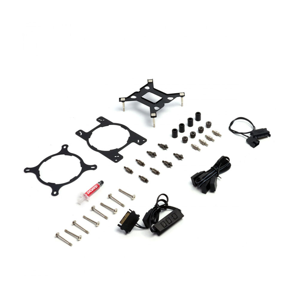 Water Cooler 2 Fans PCYes Nix 2 White ARGB (Intel/AMD) Branco -PCYWCNIX240W