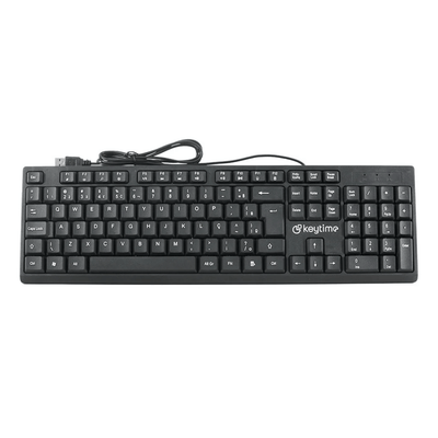 Teclado Usb Abnt2 Keytime Typeflow Preto - KYT00009