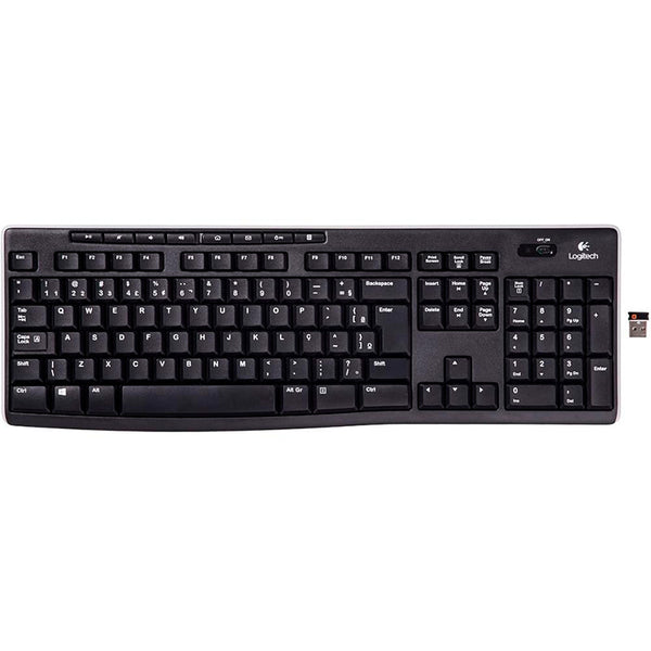Teclado Sem Fio Multimidia Logitech K270 920-004427