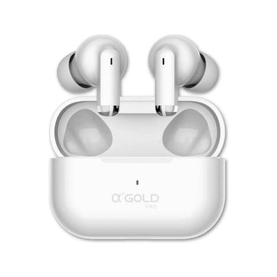 Fone De Ouvido Bluetooth aGold C/ Estojo de Carregamento + Capa Protetora BT 5.4 - FN-BT28
