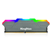 Memoria para Desktop Gamer DDR4 16gb 3200mhz KingDian C/ RGB e Dissipador Cinza - R11RGBDDR416GB