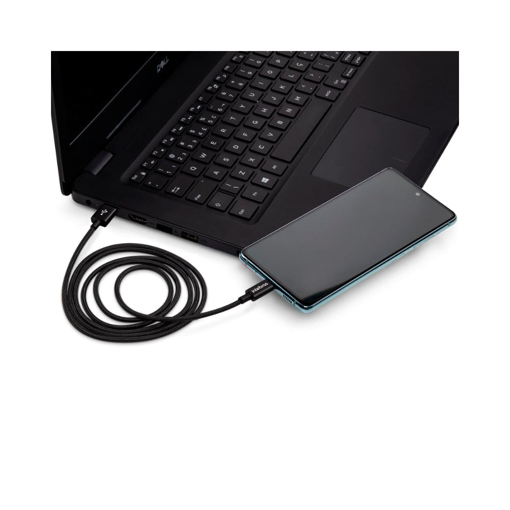 Cabo de Dados USB Tipo C Intelbras 3A 1,5m Preto - 4830076 - Truedata