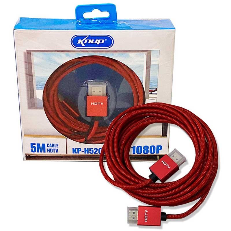Cabo Hdmi 3Mts Knup Kp - H5200 - Truedata