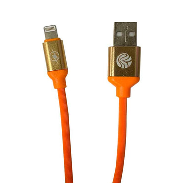 Cabo para Iphone Ipad Lightining Inova 2.4A Cbo - 6313 cores diversas Emborrachado - 1.2mt - Truedata