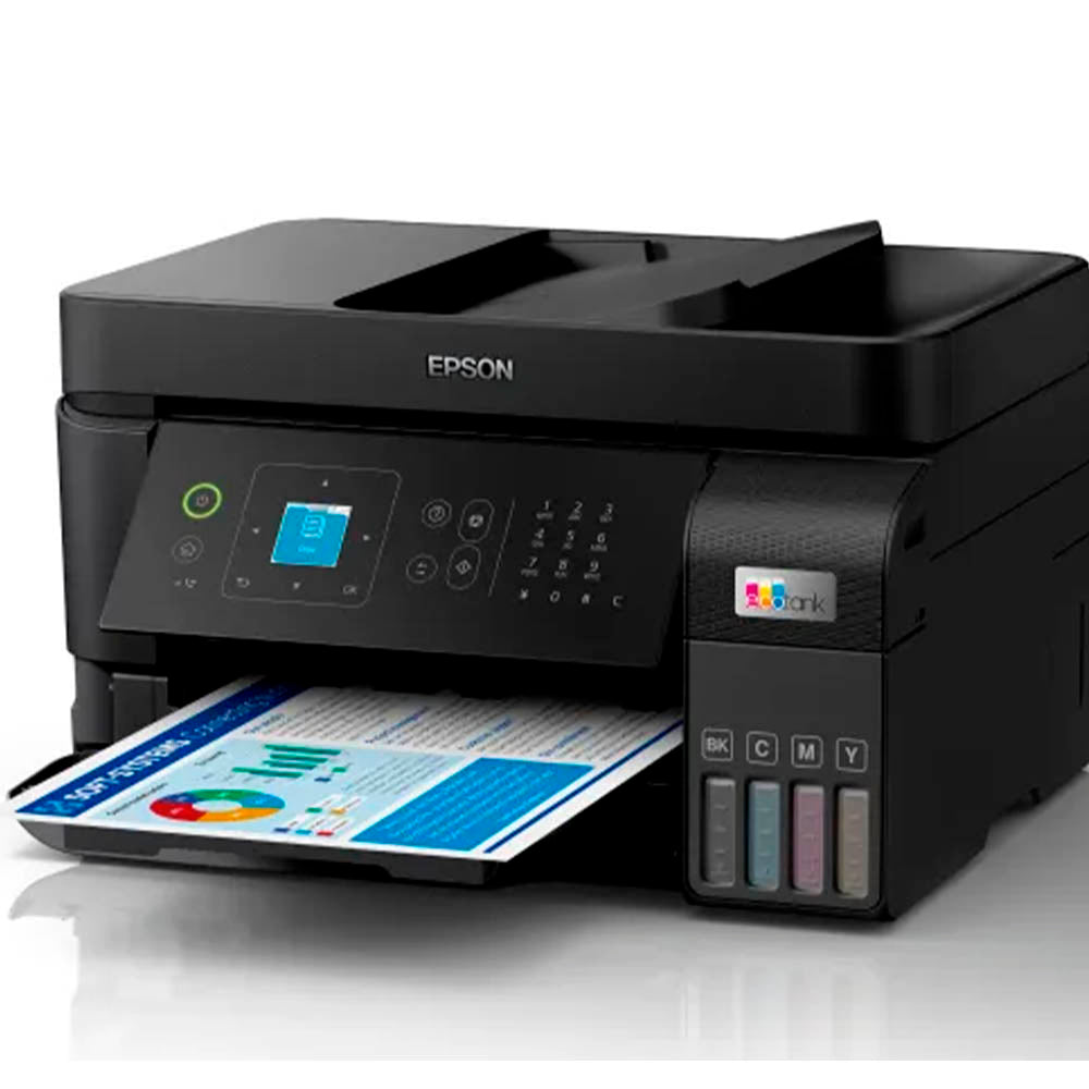 Impressora Multifuncional Epson L5590 Ecotank Jato de Tinta Wireless - C11CK57302