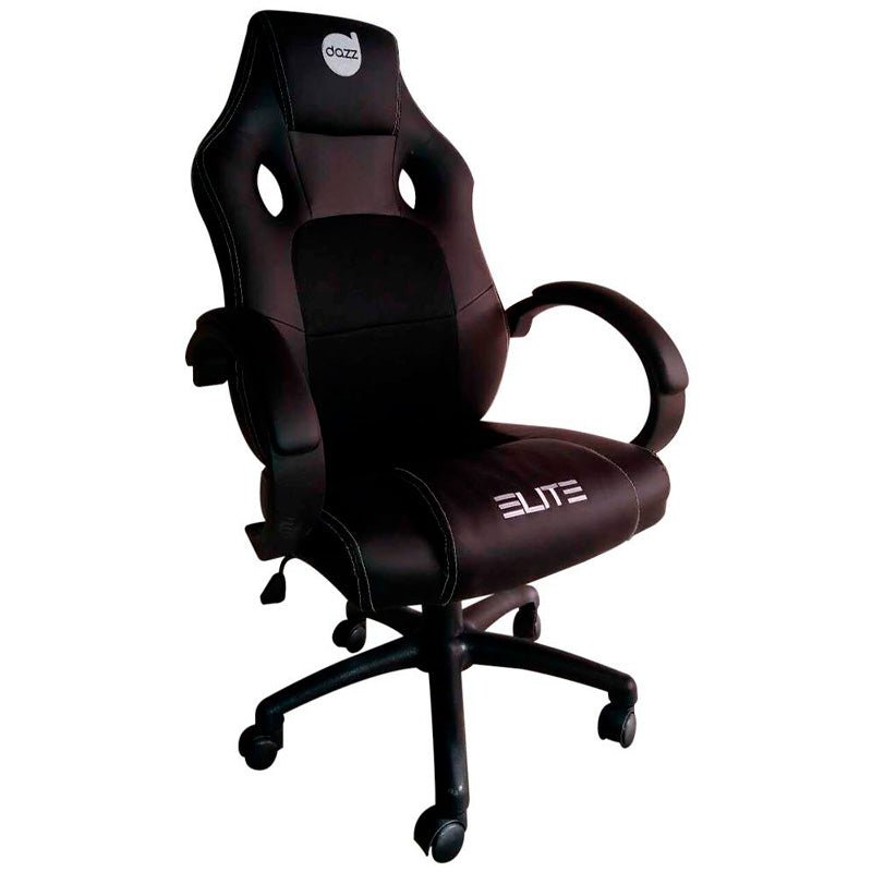 Cadeira Gamer Dazz Elite Giratória Reclinável Preta - 581720 - Truedata