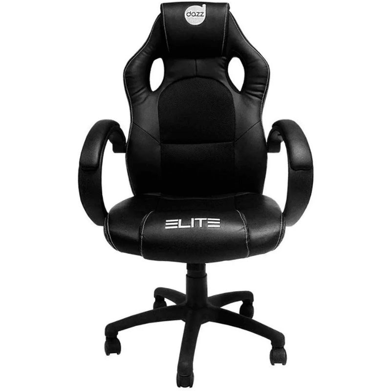 Cadeira Gamer Dazz Elite Giratória Reclinável Preta - 581720 - Truedata