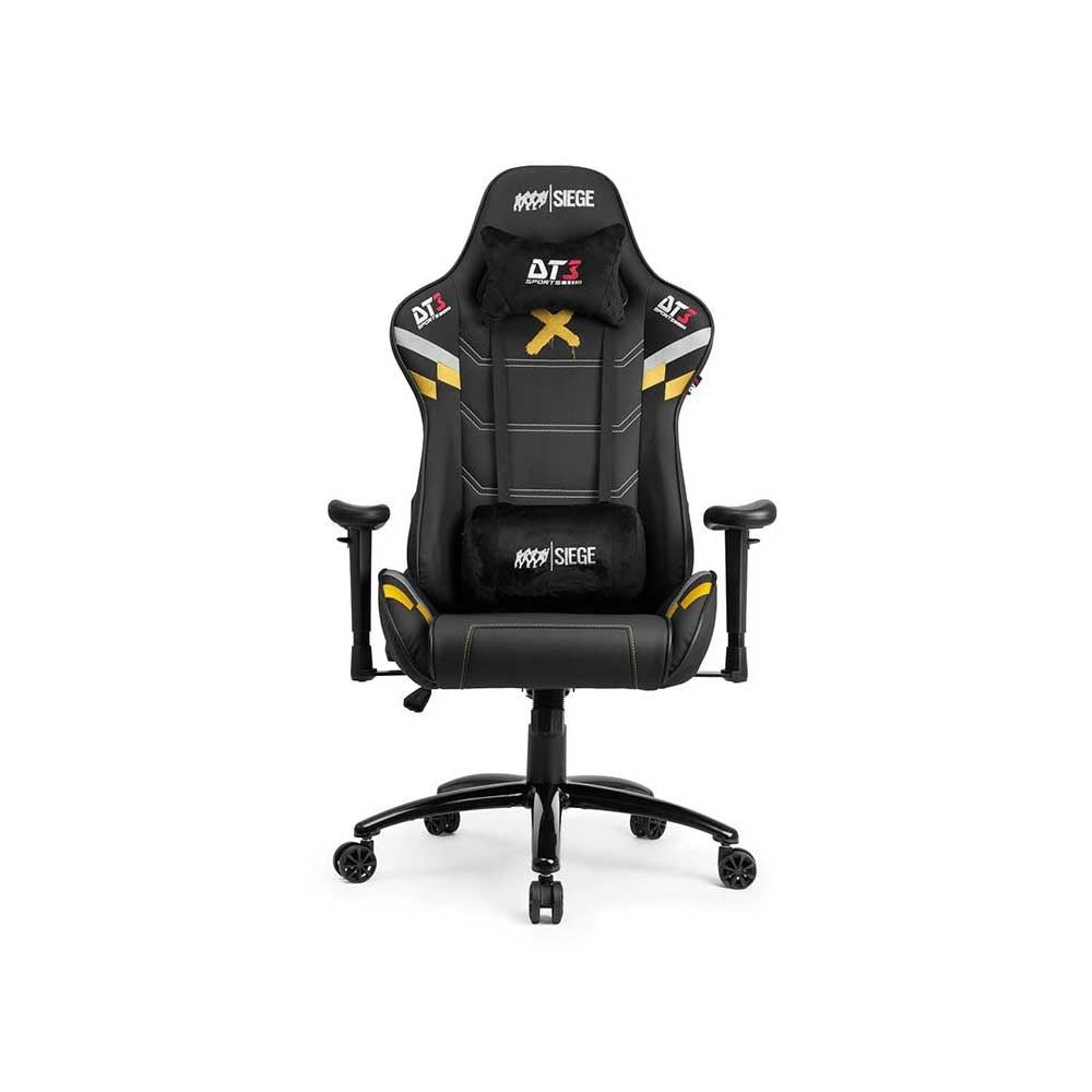 Cadeira Gamer DT3 Sports Elise Rainbow Six com Altura Ajustável e Encosto Reclinável Preto - 12344 - 4 - Truedata