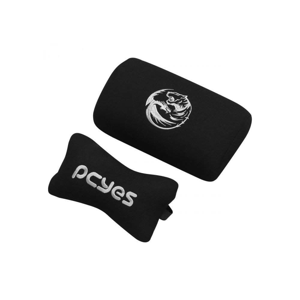 Cadeira Gamer PCYes Mad Racer V8 Turbo Branca / Preta V8TBMADBC - 33440 - Truedata