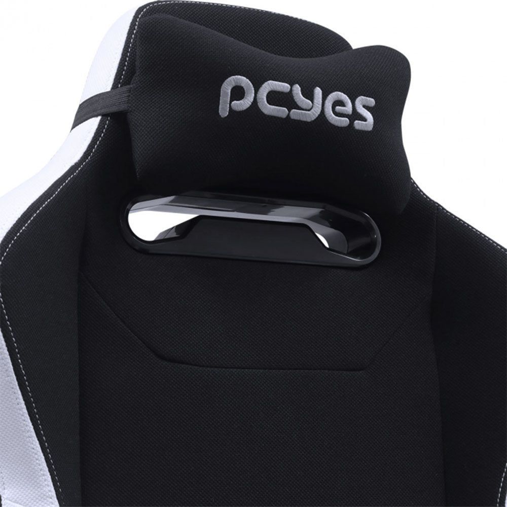 Cadeira Gamer PCYes Mad Racer V8 Turbo Branca / Preta V8TBMADBC - 33440 - Truedata