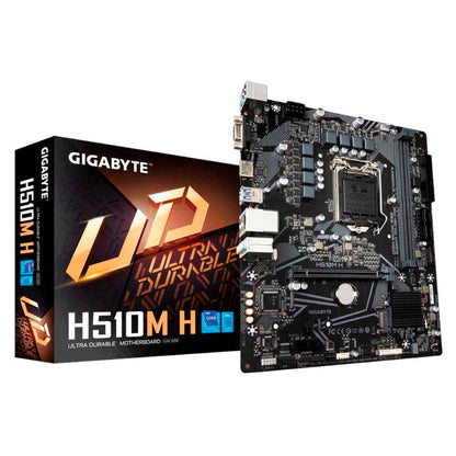 Placa Mae Gigabyte H510M-H Matx Lga 1200 Ddr4 2666Mhz Hdmi M.2 (10a e 11a Geração) Truedata