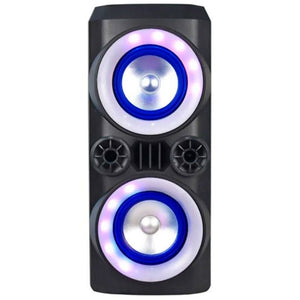 Caixa De Som Amplificada Bluetooth Multilaser Neon X 300W Led - SP379 - Truedata