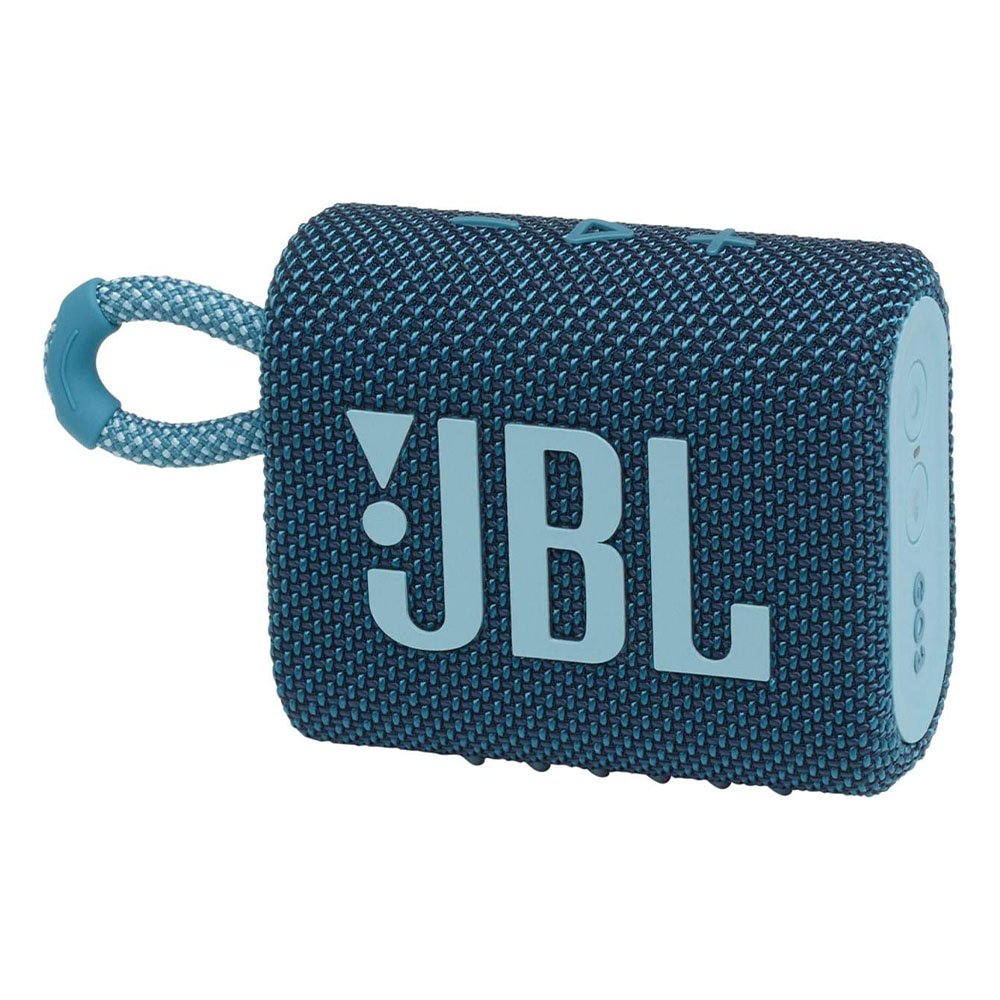 Caixa de Som Portátil Bluetooth JBL GO3 4.2W Azul - 28913274 - Truedata