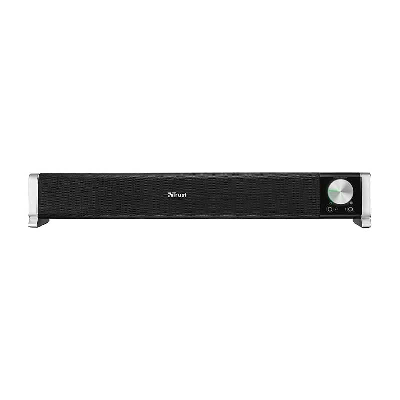 Caixa De Som Soundbar Gamer Trust GXT 618 12W USB P2 - 21046 - Truedata