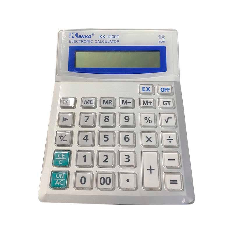 Calculadora De Mesa Kenko 12 Digitos Kk - 1200T - Truedata