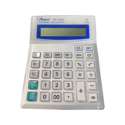 Calculadora De Mesa Kenko 12 Digitos Kk - 1200T - Truedata