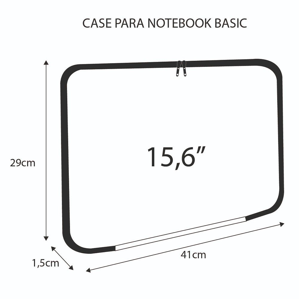 Case para Notebook 15.6 Pols Reliza Azul - 007826 - Truedata