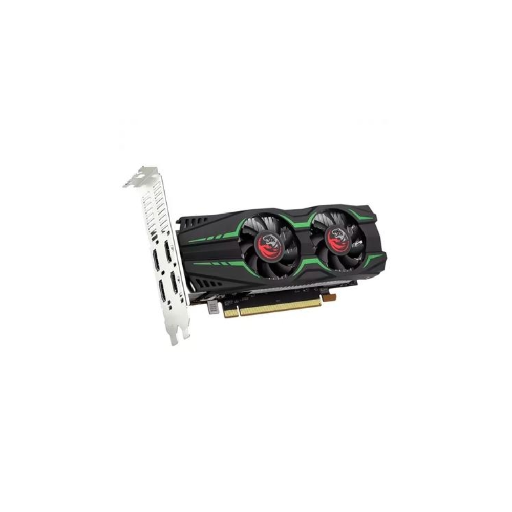 Placa De Video 4Gb RX 570 Gddr5 AMD Radeon PCYes Graffiti Series 128bits Dual Fan 4x Hdmi Low Profile - PVRX570LP4GBDF