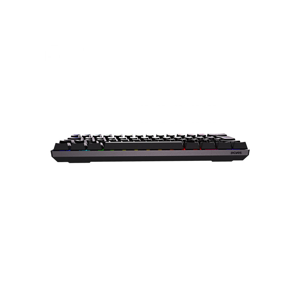 Teclado Gamer Mecanico PCYes Zot Outemu Blue Hotswap RGB Preto - PZOHBLRGB