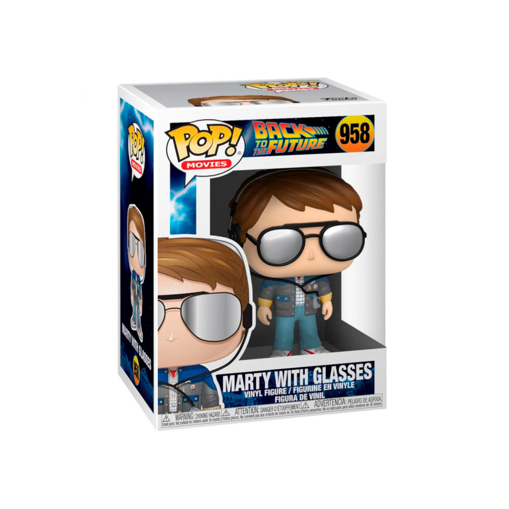 Funko Pop De Volta Para o Futuro - Marty de Óculos - 120368