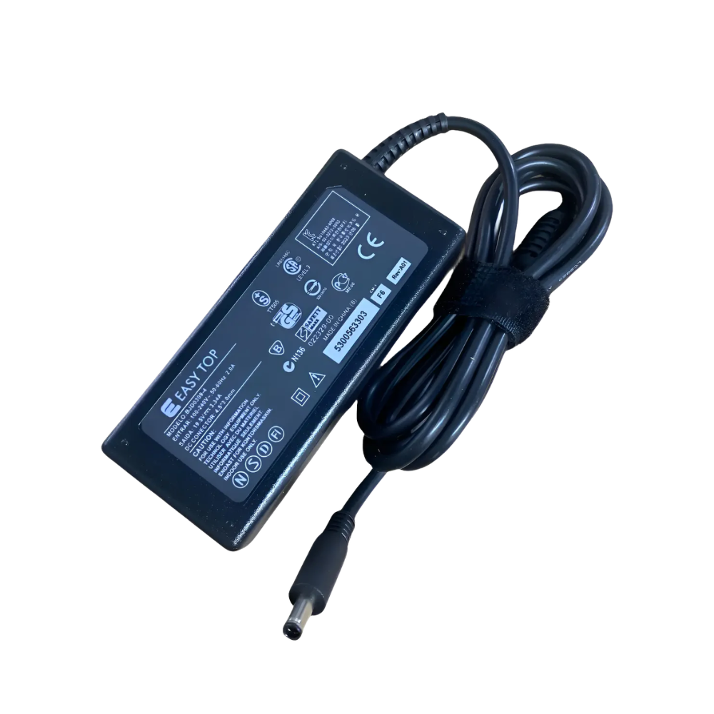Fonte Para Notebook Dell 19,5V 3.34A Plug Fino 4.5x3.0mm - LA65NS2-01