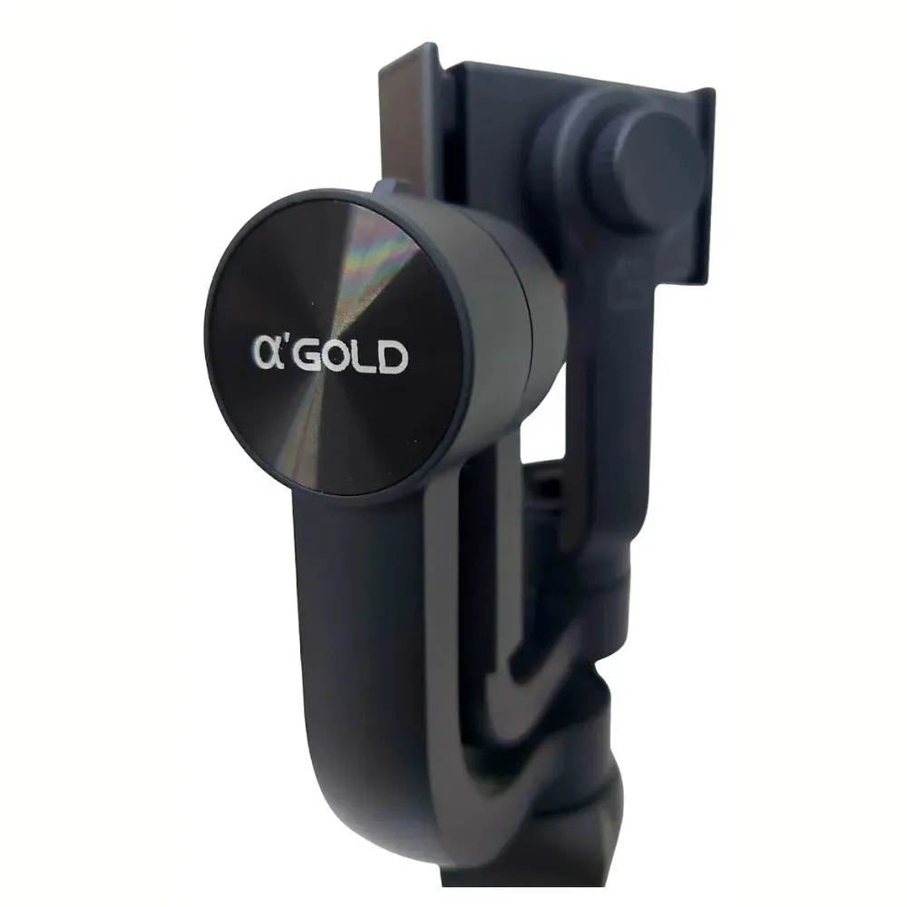 Estabilizador Gimbal para Celular C/ Rastreamento de Rosto P/ Videos aGold - SLF-10