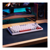 Teclado Gamer Mecanico PCYes Arkeum 75% White Ghost - Switch Blue - AKWG75BBR