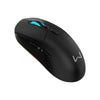 Mouse Gamer Sem Fio Recarregável C/ Base Warrior Magnus 6 Botoes 10000dpi Preto - MO421