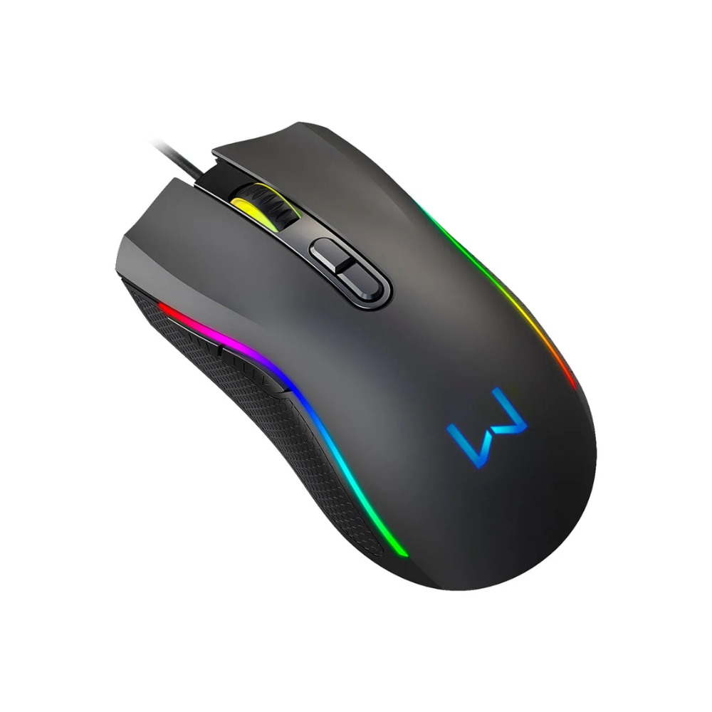 Kit Mouse + Mousepad Gamer Armory Warrior C/ Fio Preto - MO396