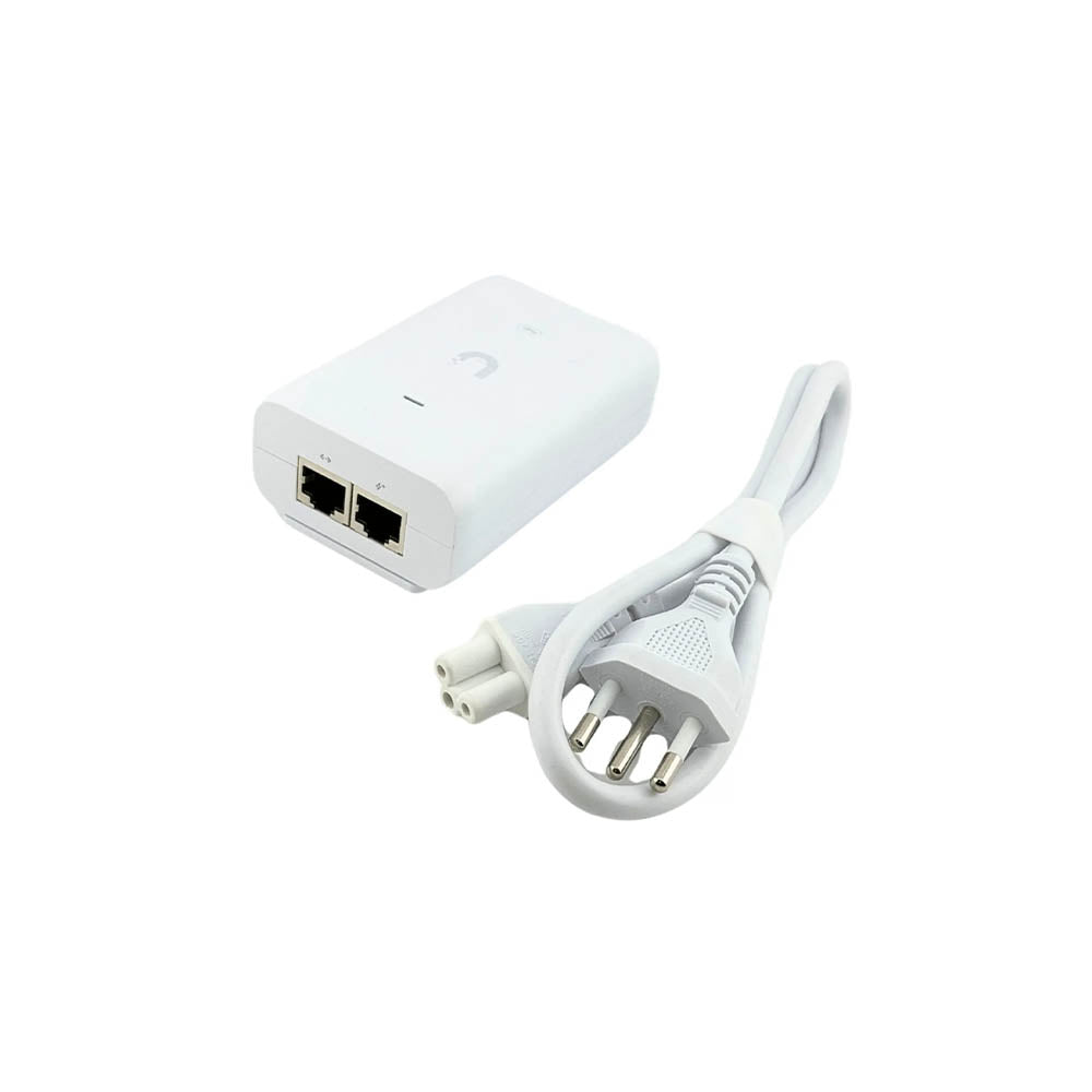 Fonte Injetor PoE Gigabit Ubiquiti U-POE+ 30w - U-POE+-BR