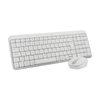 Kit Teclado E Mouse Sem Fio Bluetooth Compacto Logitech Mk250 Branco - 920-013517