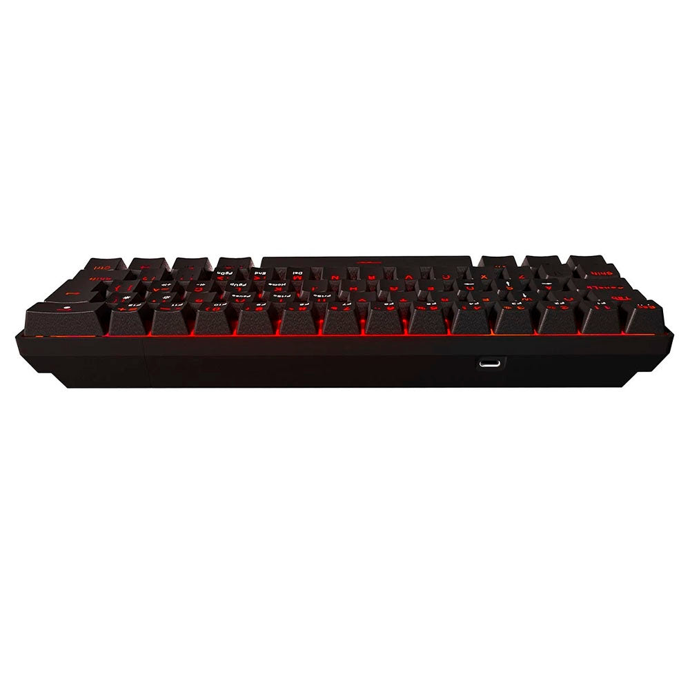Teclado Gamer Mecanico PCYes Zot Outemu Red Hotswap Led Vermelho Preto - PZOHRDV